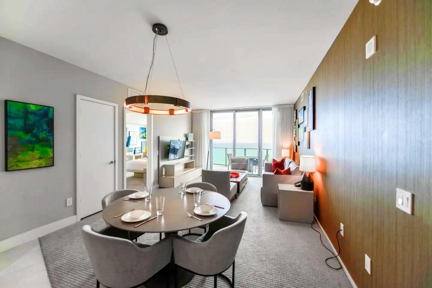 Wonderful 2/2 Condo W Ocean View At Hyde Beach Hollywood Eksteriør billede