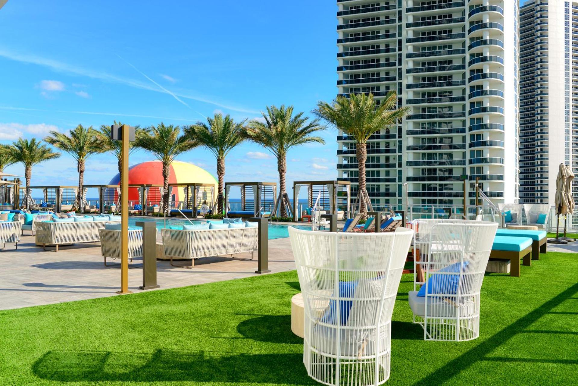 Wonderful 2/2 Condo W Ocean View At Hyde Beach Hollywood Eksteriør billede