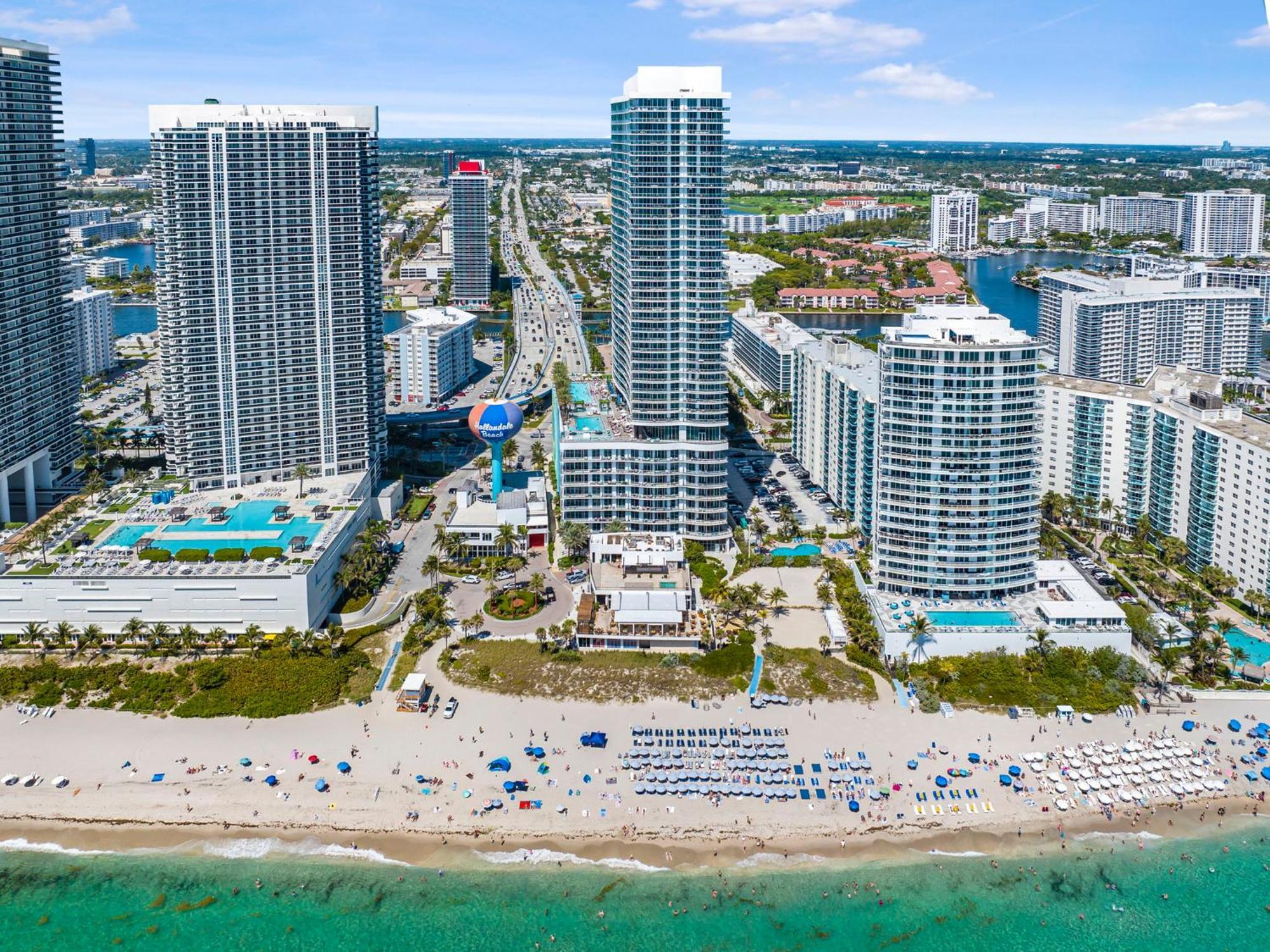 Wonderful 2/2 Condo W Ocean View At Hyde Beach Hollywood Eksteriør billede